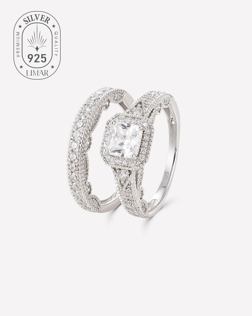 خاتم التوأم الفضي الصورة الرئيسية