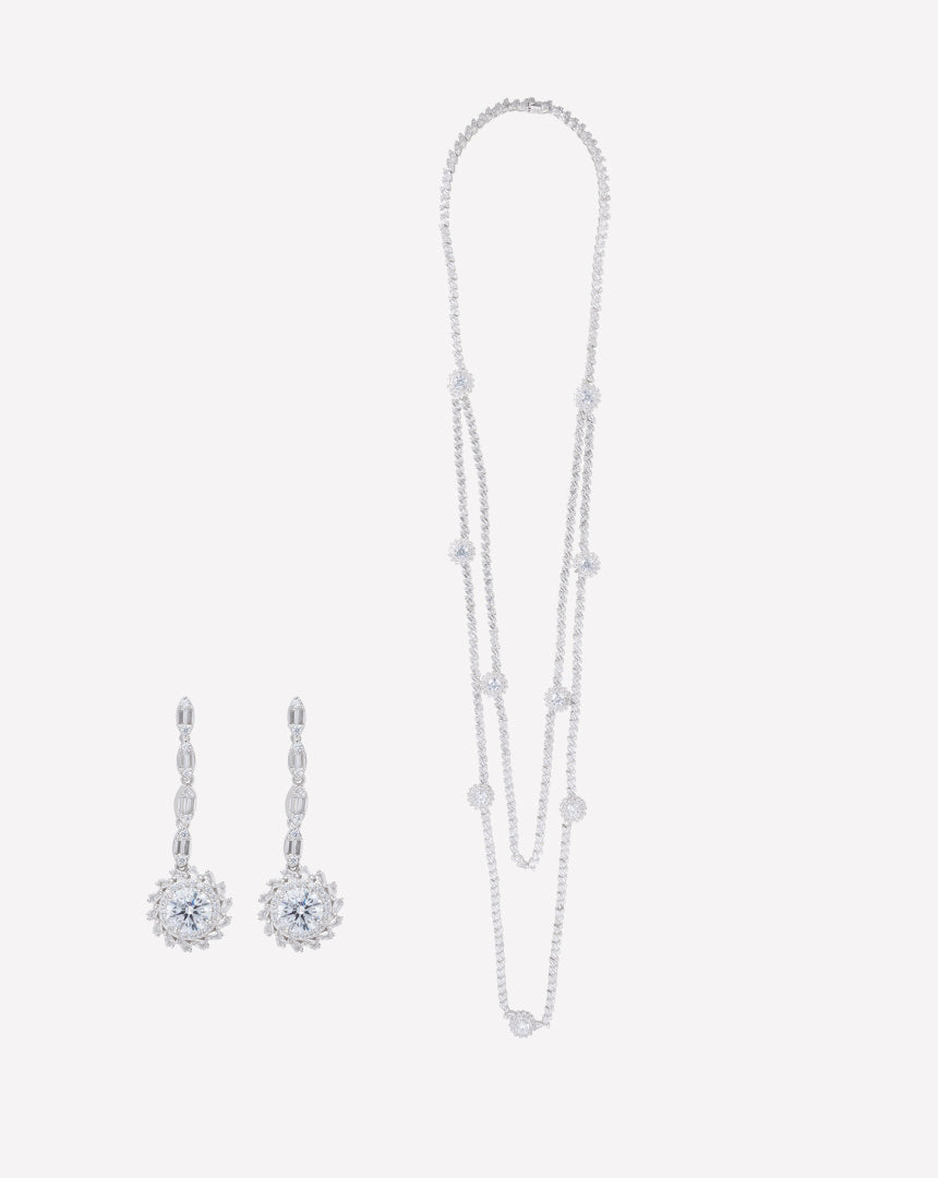 قلادة وأقراط مطلية صورة ثانوية