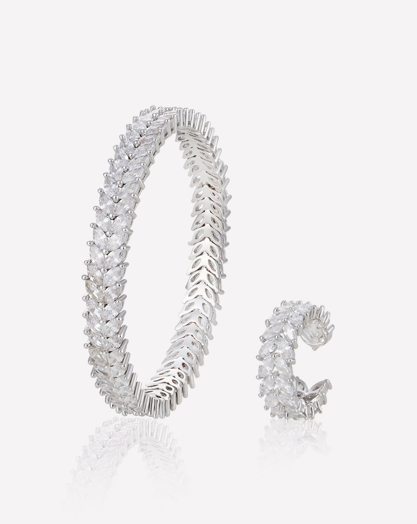 Marquise bangle-ring Main image