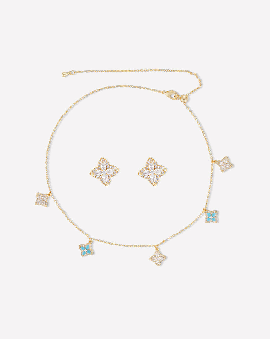 قلادة مع قرط الصورة الرئيسية