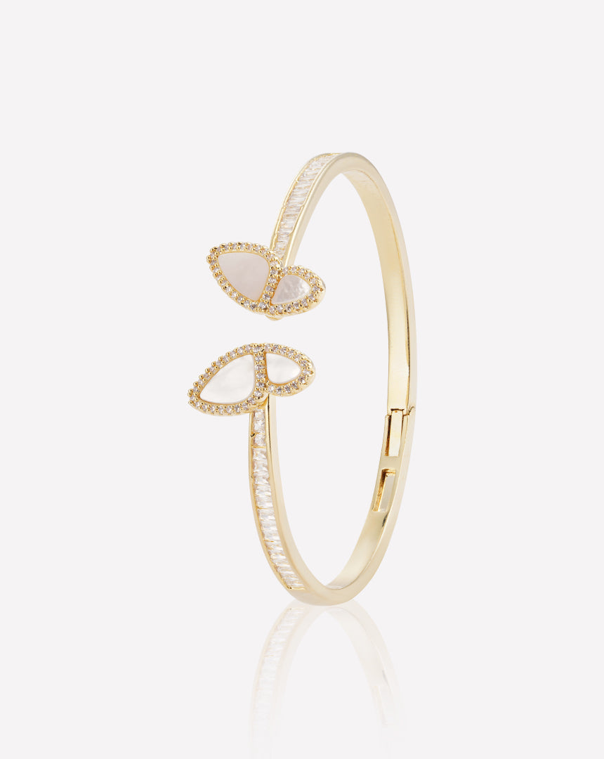 Mira Butterfly Bangle