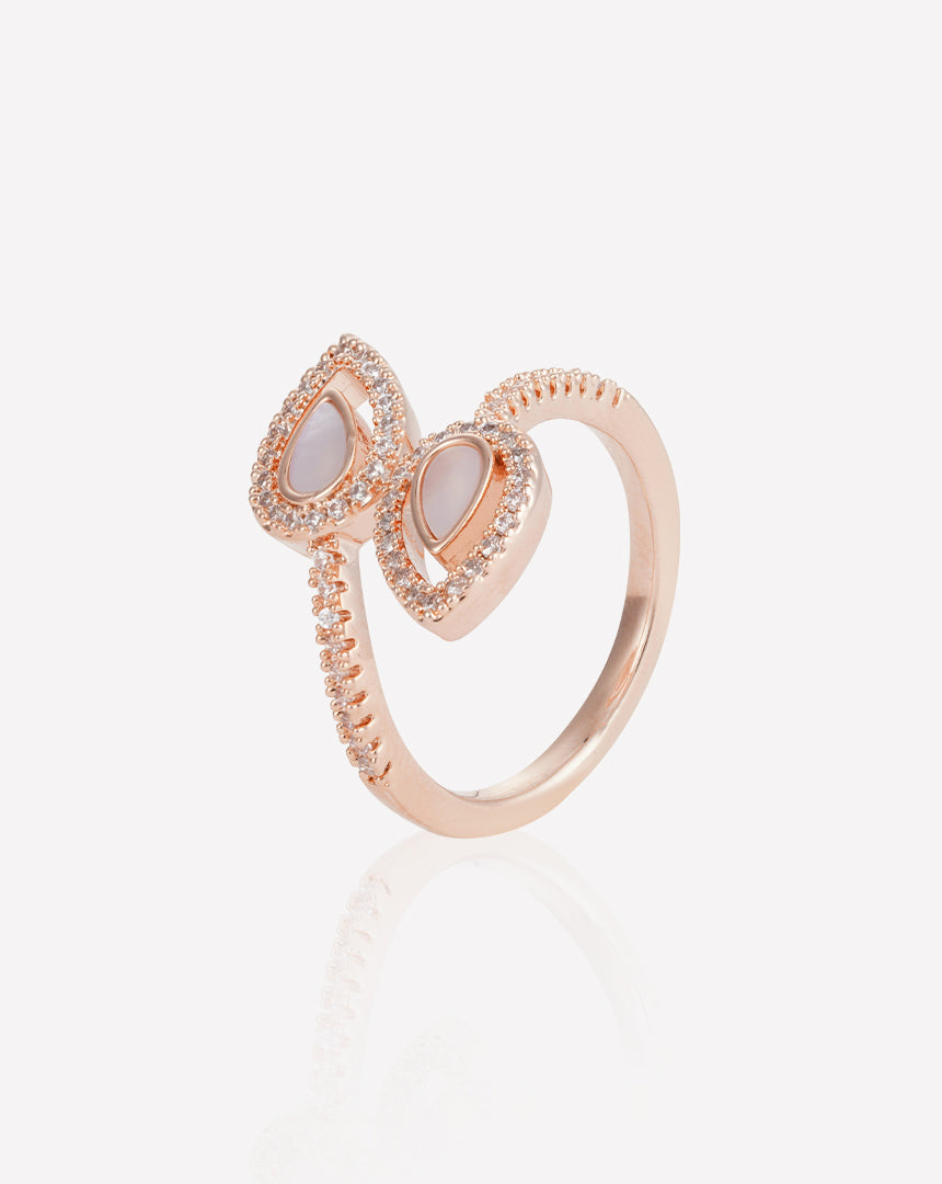 خاتم مطلي - وردة الصورة الرئيسية