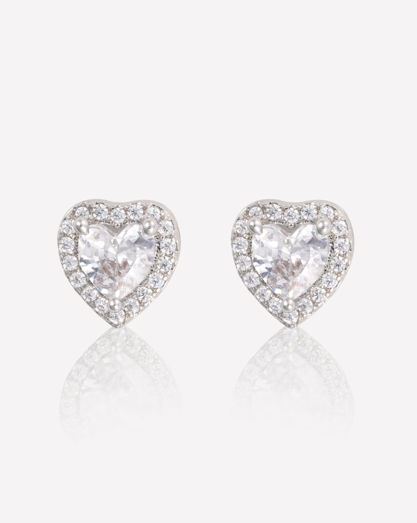 Heart Plated Earring