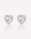 Heart Plated Earring