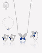 Butterfly Silver Set