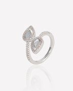 Mira pear Ring