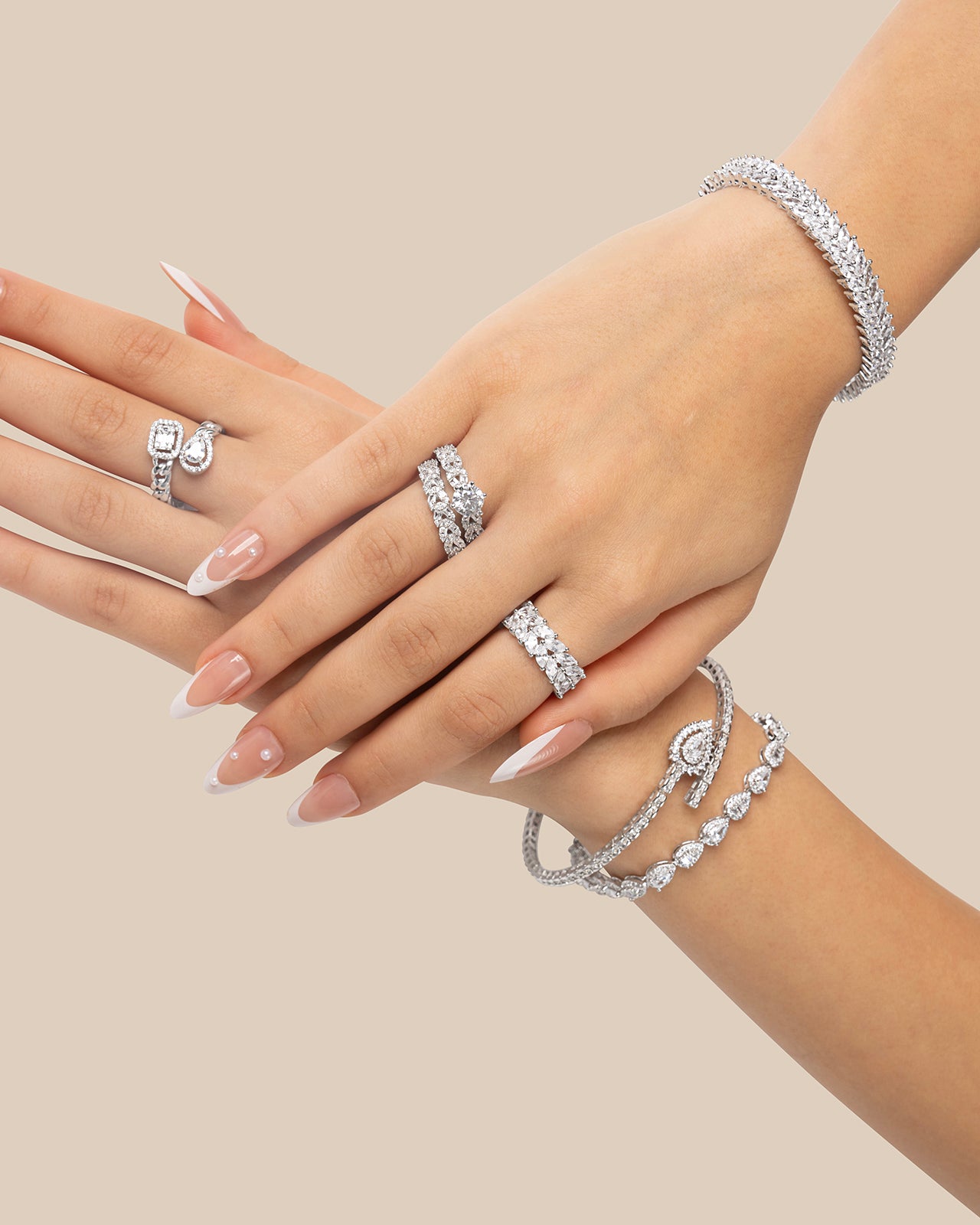 Marquise bangle-ring Secondary image