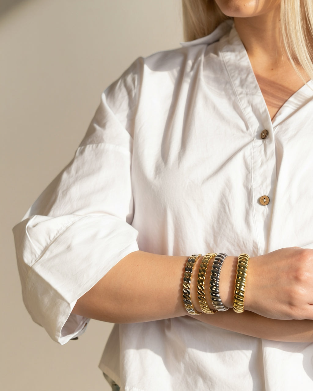 Bloom style bracelet