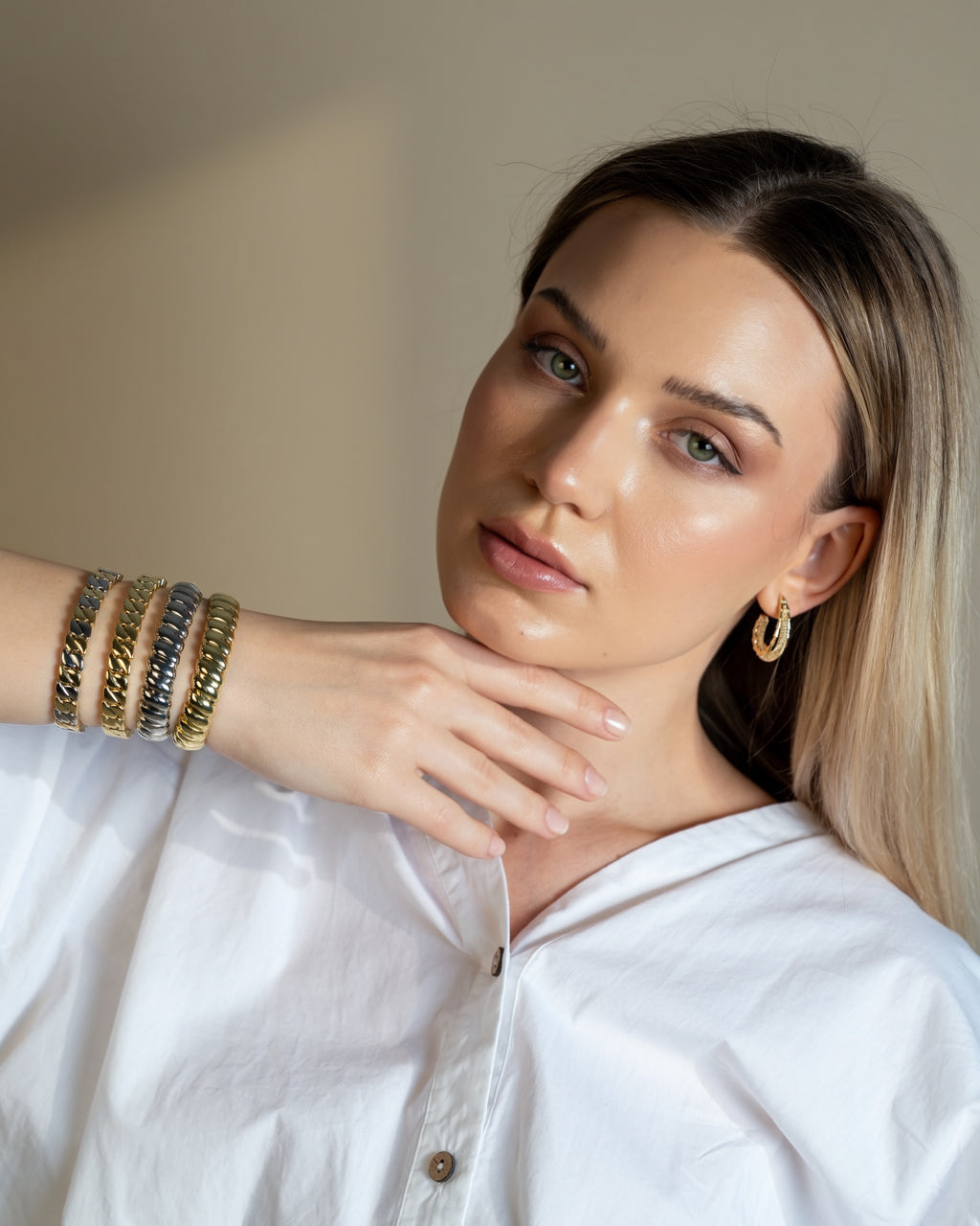 Bloom style bracelet