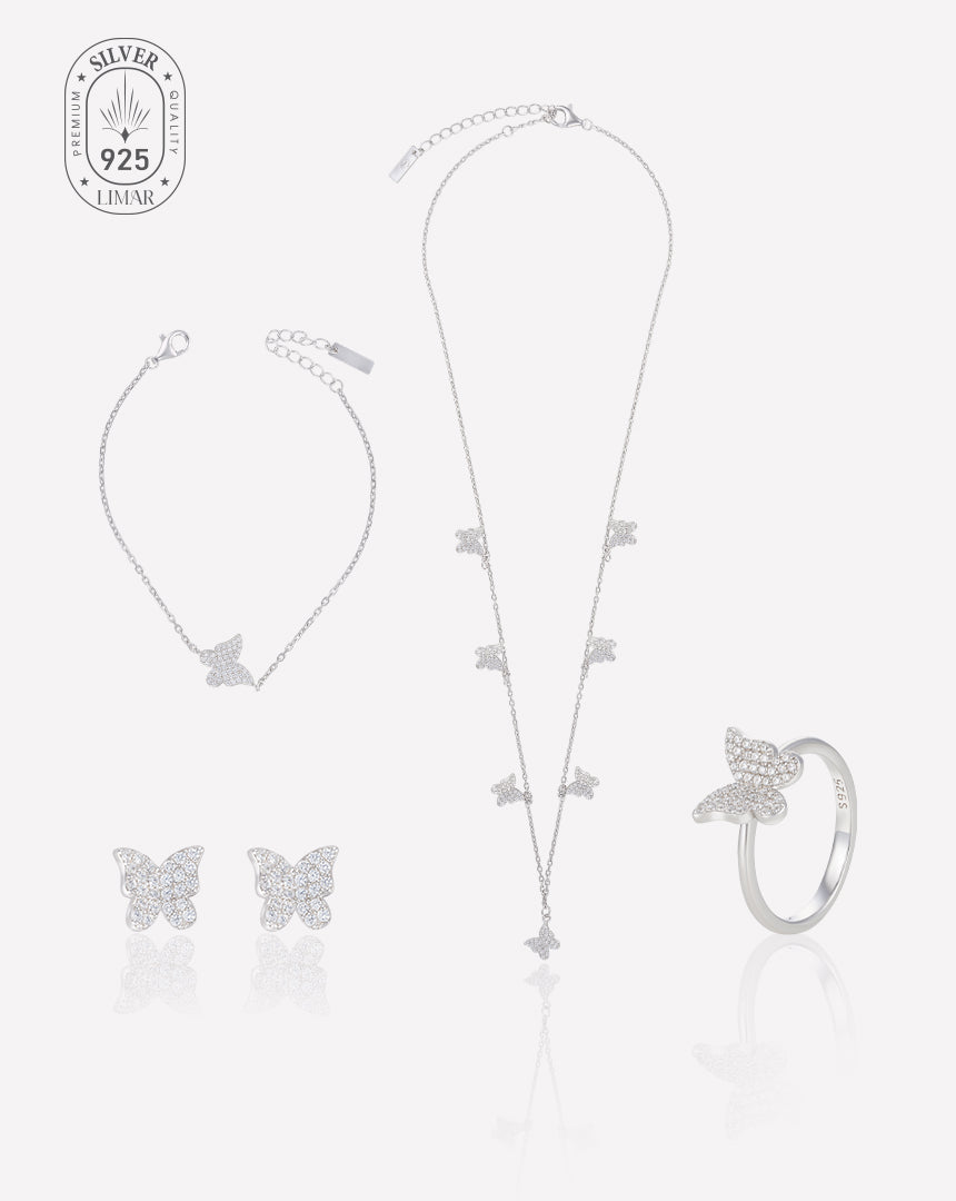 Choker Silver Set
