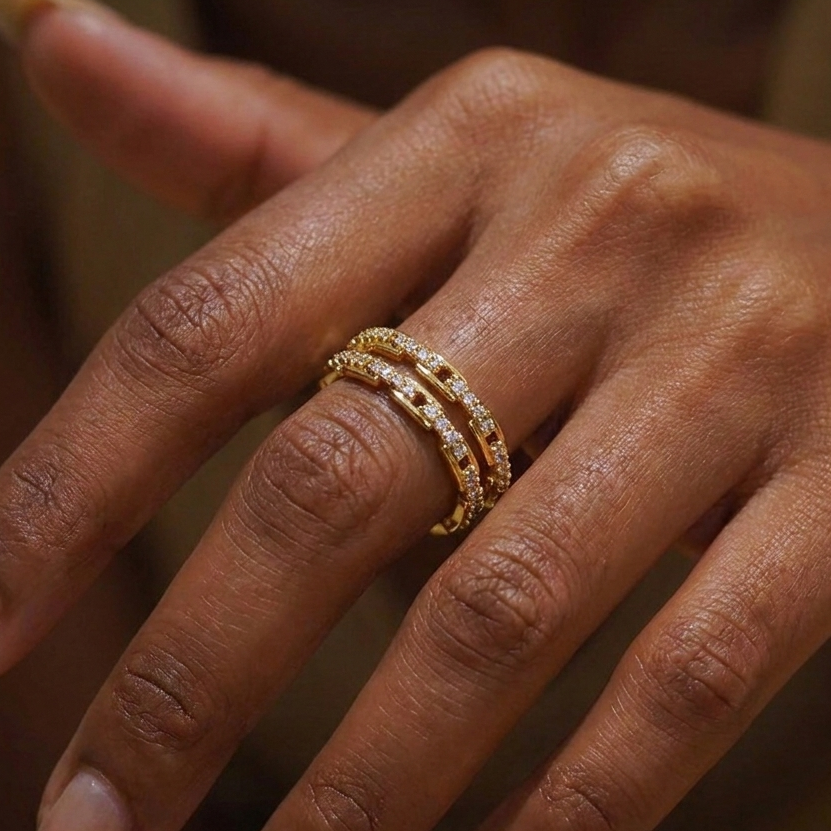 Fior fashion ring
